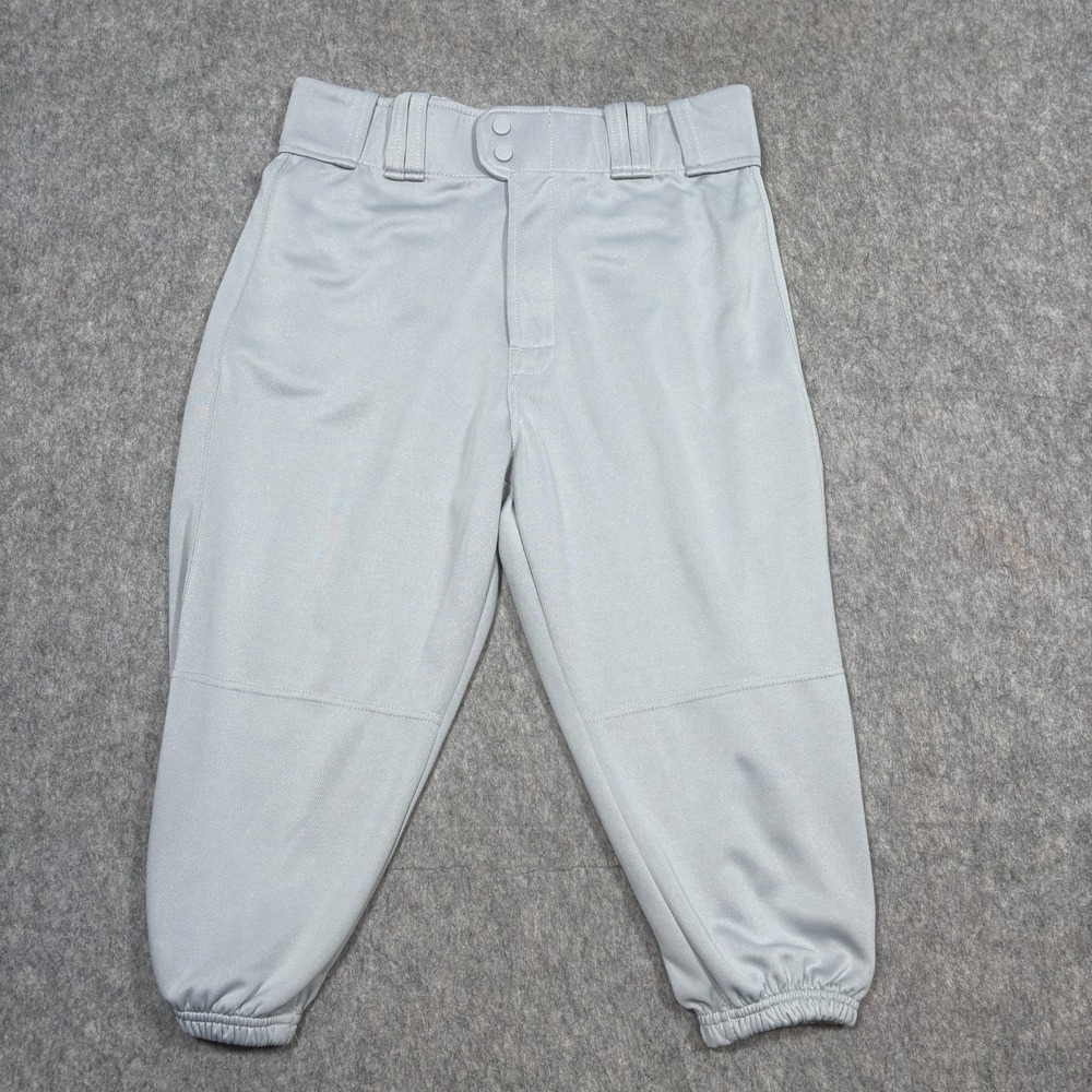 Rawlings Knickers Baseball Pants Men's Size Medium Gray Pro-Dri Softball Sports